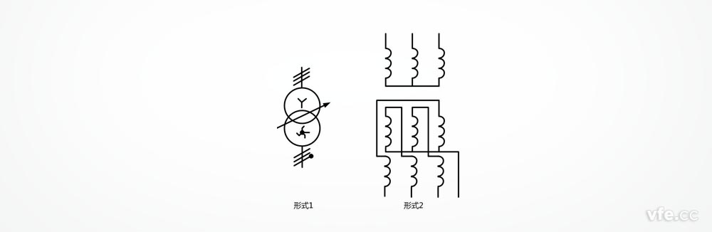 星形曲折形中性點(diǎn)引出連接的三相變壓器