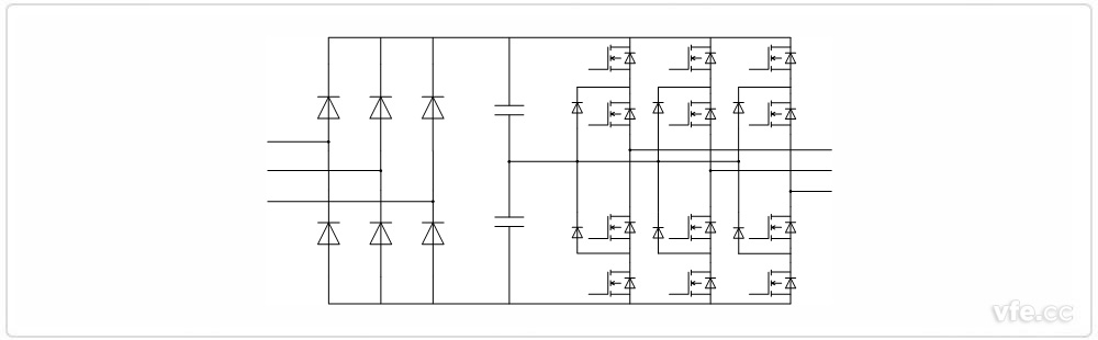 三電平變頻器主電路結(jié)構(gòu)