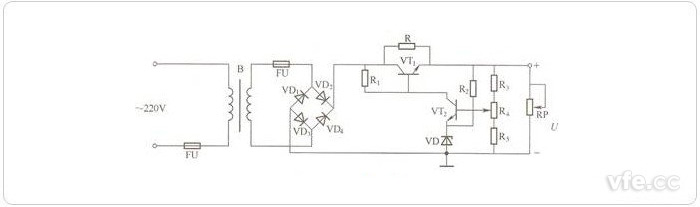 直流穩(wěn)壓電源電路