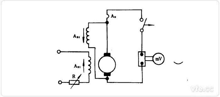 將一半主極繞組反接的短路試驗(yàn)方法電路原理圖