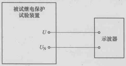 交流電壓響應(yīng)速度測量接線圖